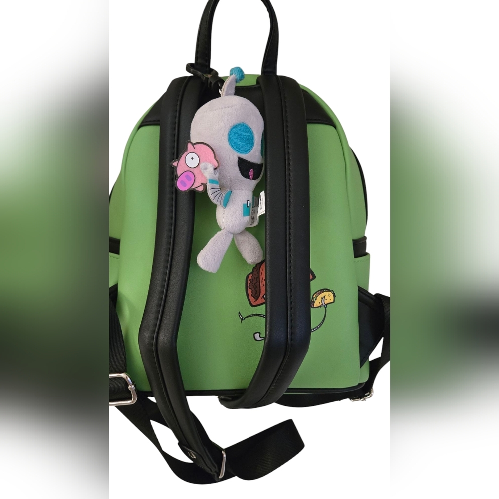 Rare Loungefly GIR Mini Backpack – Limited Edition Invader Zim – New + Bonus Plu - Picture 2 of 7